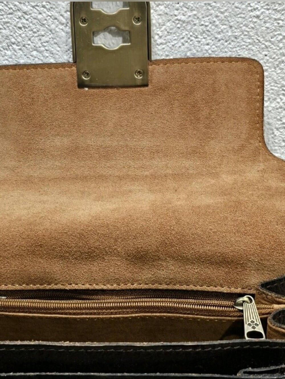 Patricia Nash Leopard Haircalf Crossbody/Shoulder - Picture 11 of 15